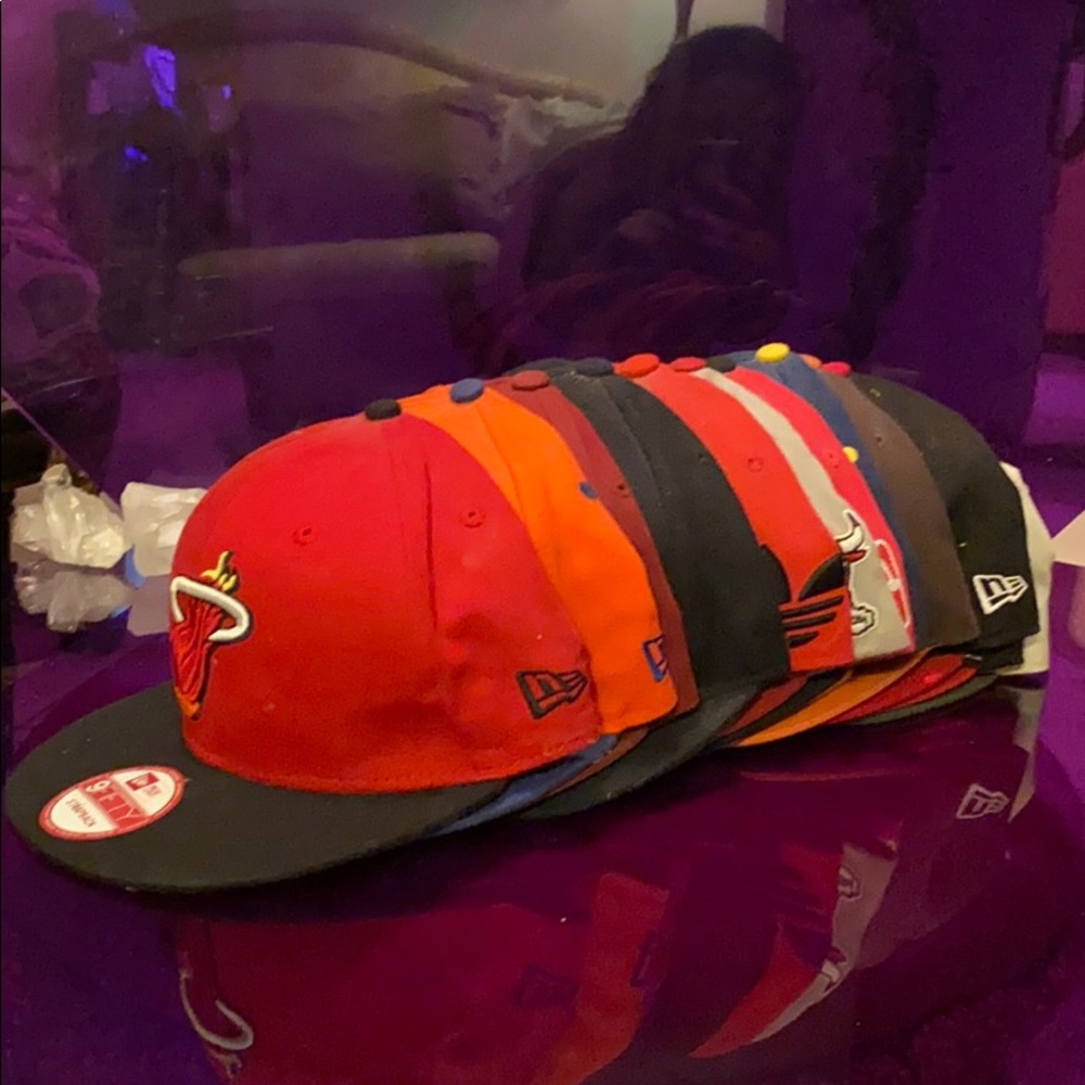 Whole collection of 13 hats